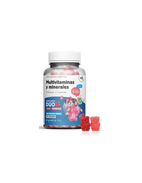 SENDA KIDS MULTIVITAMINAS Y MINERALES 60 GOMINOLAS