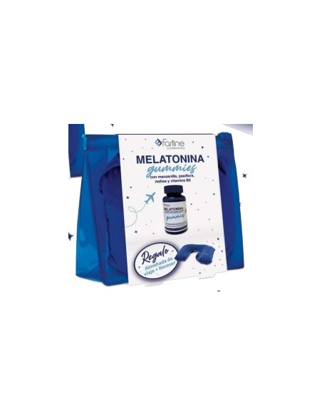 FARLINE NECESER MELATONINA GUMMIES + REGALO ALMOHADA VIAJE