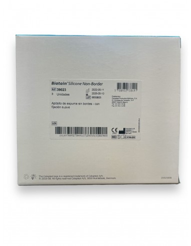 BIATAIN SILICONE NON-BORDER APOSITO ESTERIL 3...