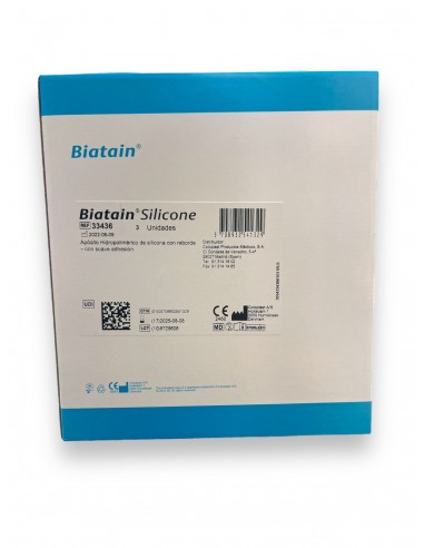 BIATAIN SILICONE APOSITO ESTERIL 3 UNIDADES...