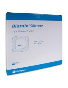BIATAIN SILICONE APOSITO ESTERIL 3 UNIDADES 15 CM X 15 CM