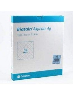BIATAIN ALGINATE AG APOSITO ESTERIL 3 UNIDADES 15 CM X 15 CM
