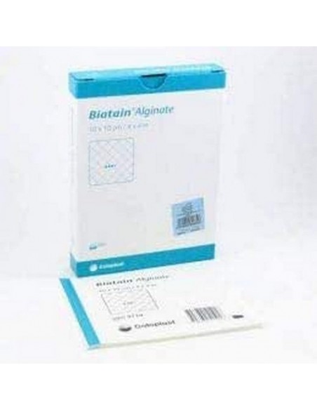 BIATAIN ALGINATE APOSITO ESTERIL 3 UNIDADES 10 CM X 10 CM