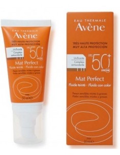 AVENE MAT PERFECT FLUIDO CON COLOR SPF 50+ 1 ENVASE 50 ML