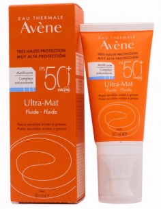 AVENE ULTRA MAT FLUIDO SPF 50+ 1 ENVASE 50 ML