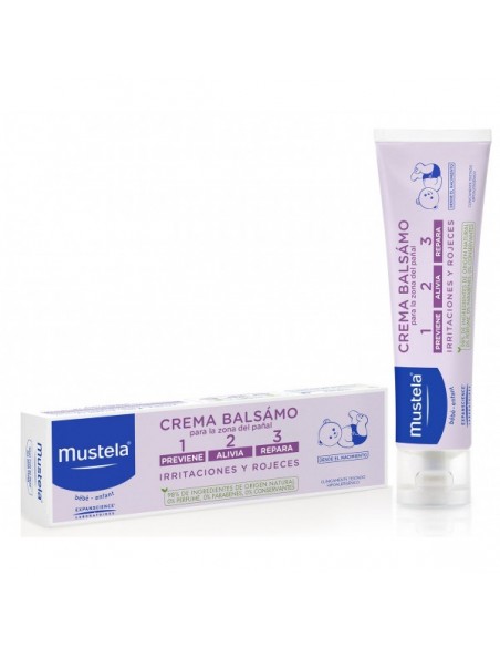 MUSTELA CREMA BÁLSAMO 1, 2, 3. 100 ML