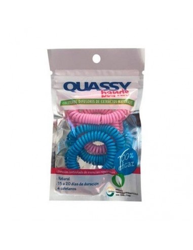 QUASSY BANDS 10 COLETEROS VERDE Y AZULES