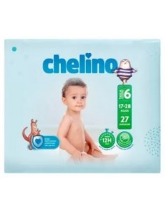 PAÑAL INFANTIL CHELINO FASHION & LOVE T- 6 (17 - 28 KG)...