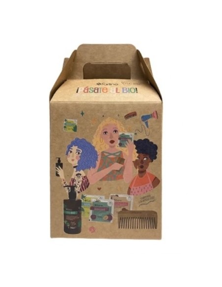 FARLINE PACK BIO PEINE + CHAMPÚ BIO 300ML