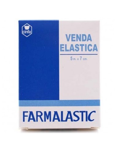 VENDA ELASTICA FARMALASTIC 5 X 7CM