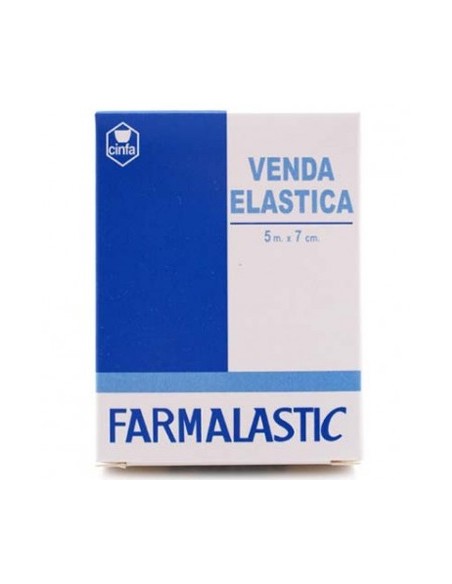 VENDA ELASTICA FARMALASTIC 5 X 7CM
