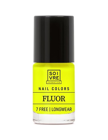 ESMALTE UÑAS SOIVRE 7 FREE NAIL COLOURS FLUOR 6ML
