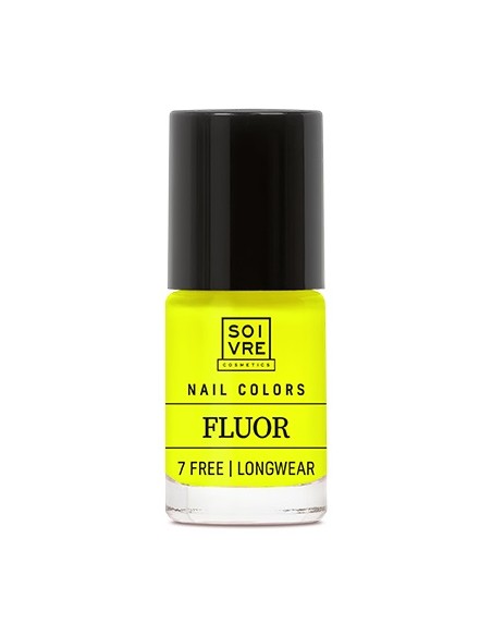 ESMALTE UÑAS SOIVRE 7 FREE NAIL COLOURS FLUOR 6ML