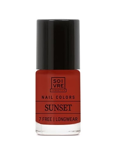 ESMALTE UÑAS SOIVRE 7 FREE NAIL COLOURS SUNSET 6ML