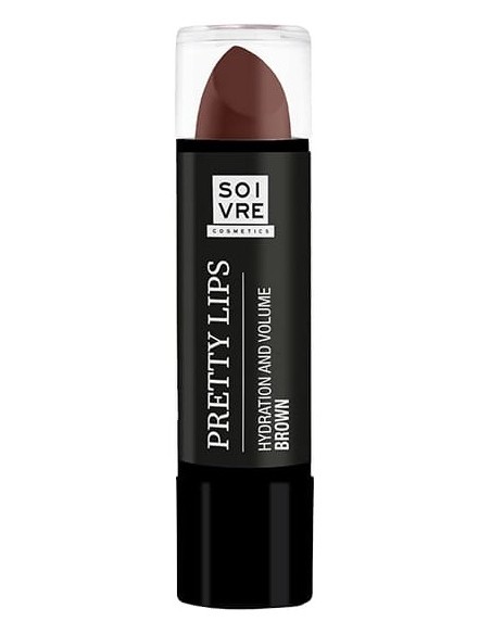 PRETTY LIPS SOIVRE HIDRATACION Y VOLUMEN 3.5G  BROWN