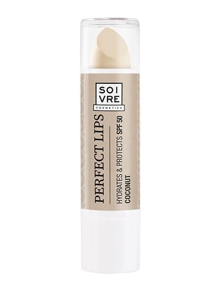PERFECT LIPS SOIVRE SPF50 HIDRATACIÓN Y PROTECCIÓN COCO  3.5G