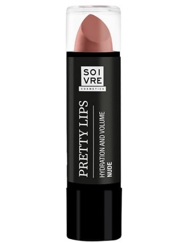 PRETTY LIPS SOIVRE HIDRATACION Y VOLUMEN 3.5G NUDE