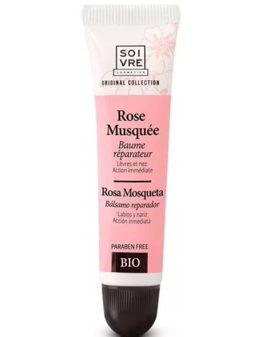 REPARADOR LABIAL SOIVRE ROSA MOSQUETA 15ML