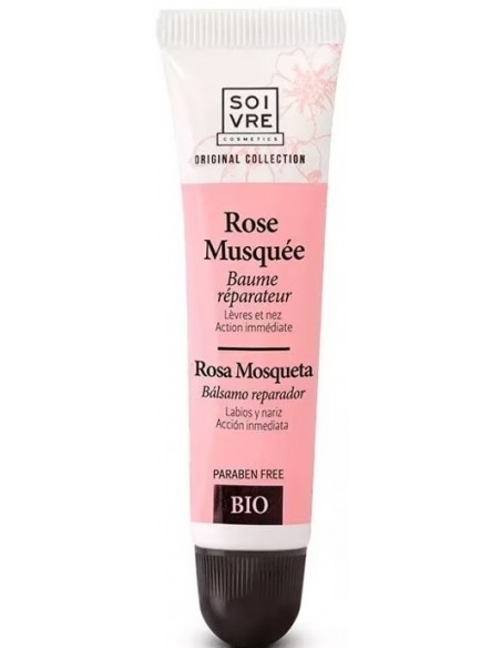 REPARADOR LABIAL SOIVRE ROSA MOSQUETA 15ML