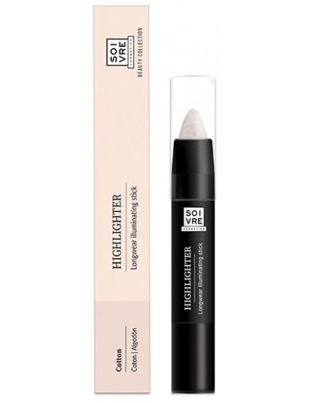 SOIVRE COSMETICS HIGHLIGHTER ILUMINADOR COTTON 1 STICK 4 G