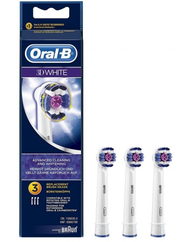 RECAMBIO CEPILLO ELECTRICO ORAL B UU 3D WHITE