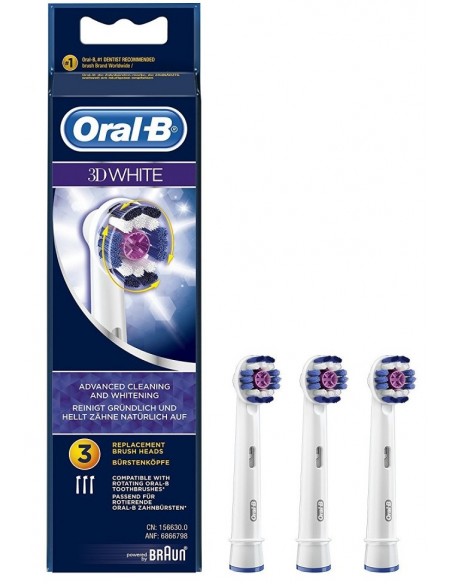RECAMBIO CEPILLO ELECTRICO ORAL B UU 3D WHITE
