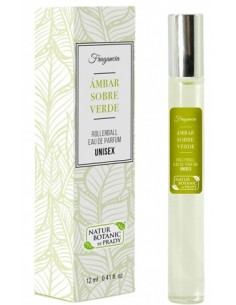 PERFUME ROLL-ON NATUR BOTANIC 12ML AMBAR SOBRE VERDE