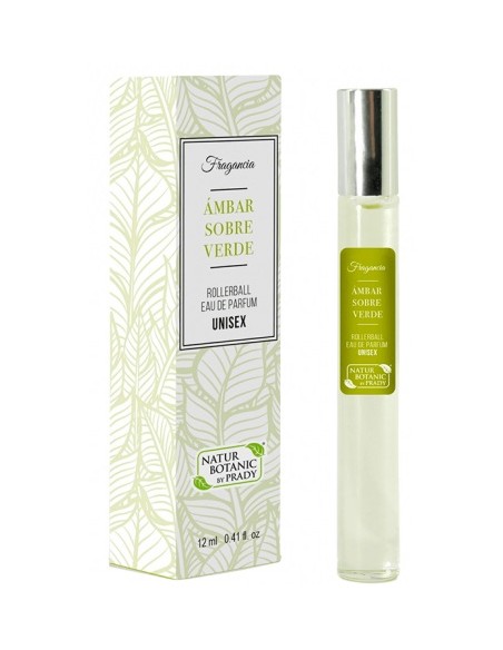 PERFUME ROLL-ON NATUR BOTANIC 12ML AMBAR SOBRE VERDE