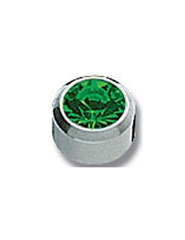 PENDIENTE STUDEX UNIVERSAL COLORES BISEL PLATEADO
