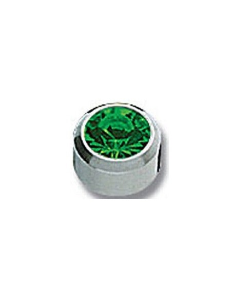 PENDIENTE STUDEX UNIVERSAL COLORES BISEL PLATEADO
