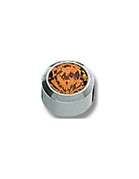 PENDIENTE STUDEX UNIVERSAL COLORES BISEL PLATEADO