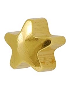 PENDIENTE STUDEX ESTRELLA DORADA