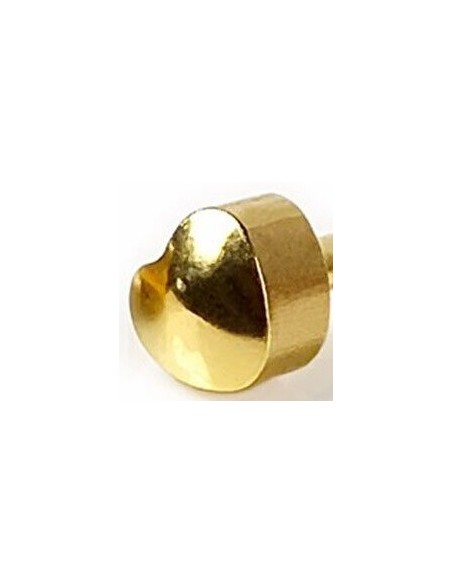 PENDIENTE STUDEX CORAZON DORADO