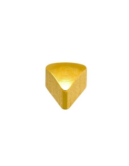 PENDIENTE STUDEX TRIANGULO DORADO