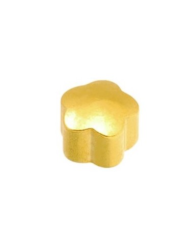 STUDEX PENDIENTE FLOR DORADO