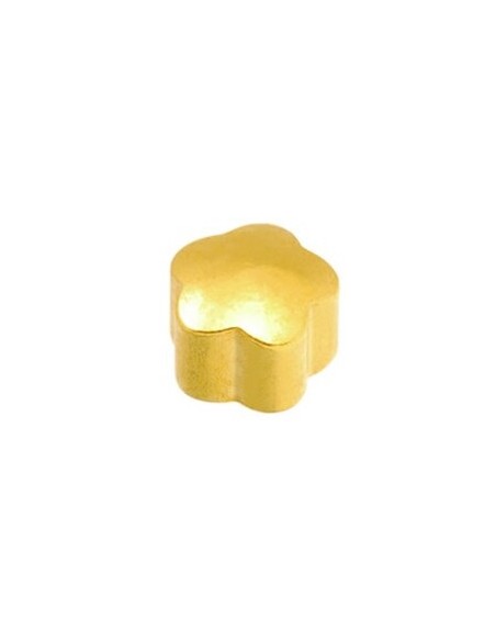 STUDEX PENDIENTE FLOR DORADO