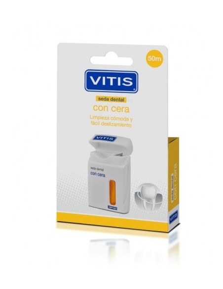 VITIS SEDA DENTAL CON CERA 50 M