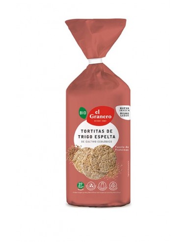 TORTITAS DE TRIGO ESPELTA ECOLÓGICO EL GRANERO...