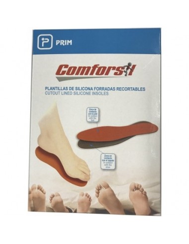 PLANTILLAS COMFORSIL SILICONA FORRADAS RECORT 2 U