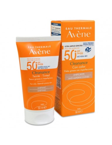 AVENE CLEANANCE SOLAR SPF 50 MUY ALTA...