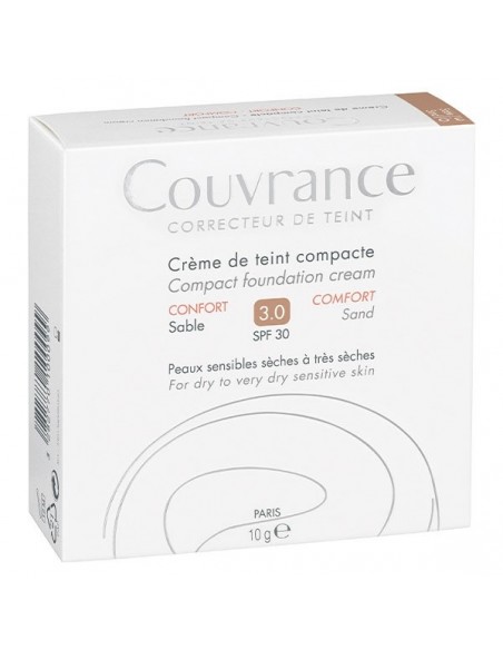 CREMA DE ROSTRO COMPACTA SPF 30 CONFORT AVENE COUVRANCE 10 G ARENA