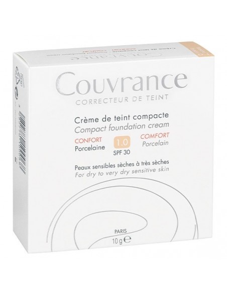 CREMA DE ROSTRO COMPACTA SPF 30 CONFORT AVÈNE CONFORT 10 G PORCELANA