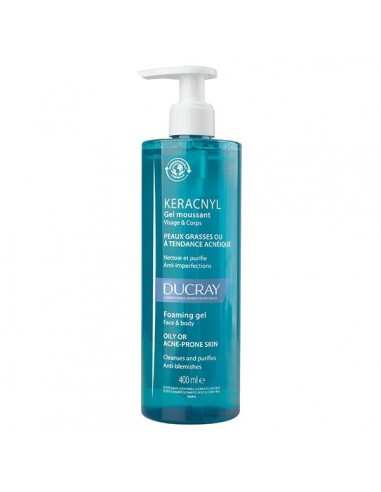 KERACNYL GEL LIMPIADOR DUCRAY 400 ML