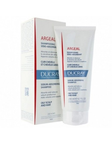ARGEAL CHAMPU SEBOABSORBENTE DUCRAY 200 ML
