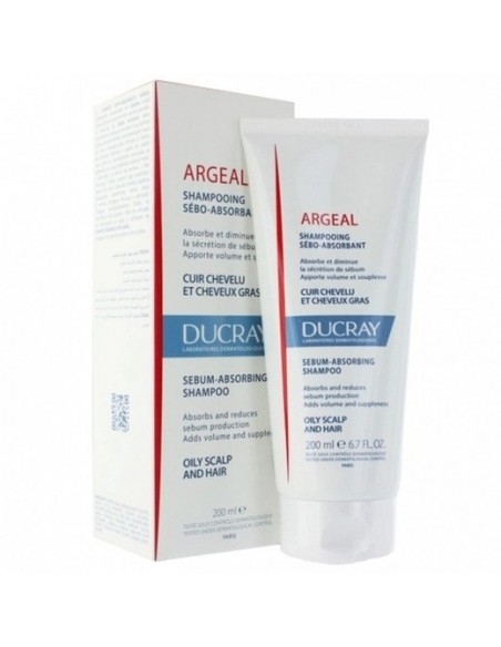 ARGEAL CHAMPU SEBOABSORBENTE DUCRAY 200 ML