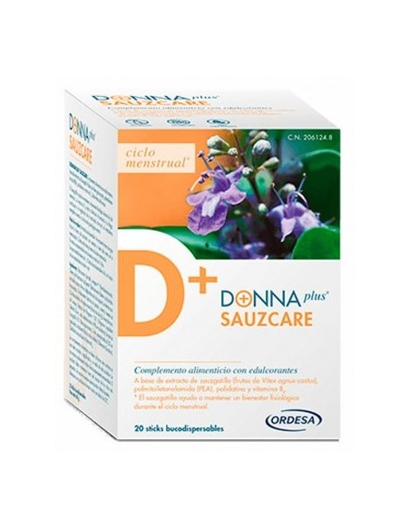 DONNAPLUS SAUZCARE 20 STICKS BUCODISPERSABLES