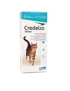 CREDELIO 6 COMPRIMIDOS 48MG GATOS 2,0-8,0KG