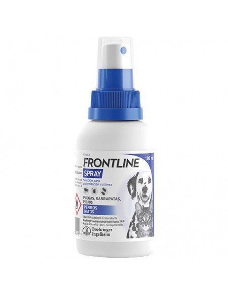 FRONTLINE SPRAY 25 MGML 1 NEBULIZADOR 100 ML