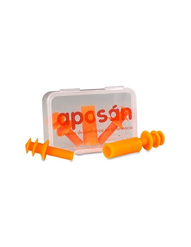 TAPONES OIDOS APOSAN ADULTOS SILICONA 2 U