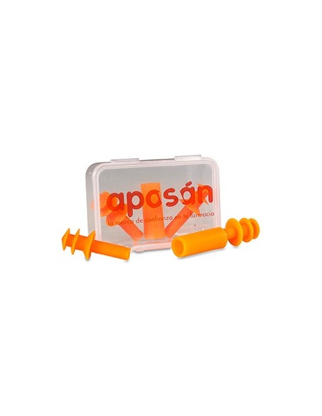 TAPONES OIDOS APOSAN ADULTOS SILICONA 2 U